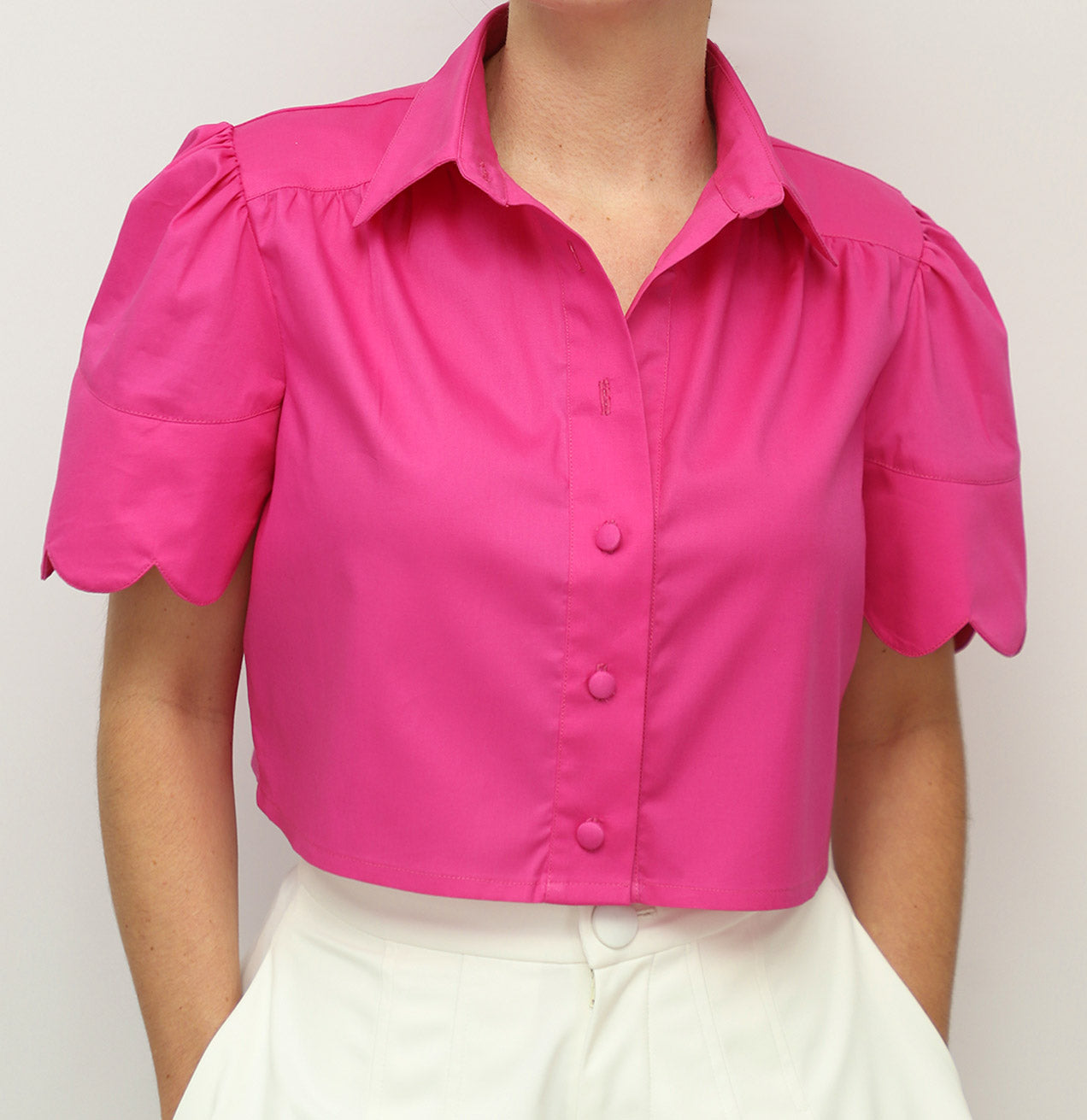 Camisa Ivanna X Ladies • Fucsia