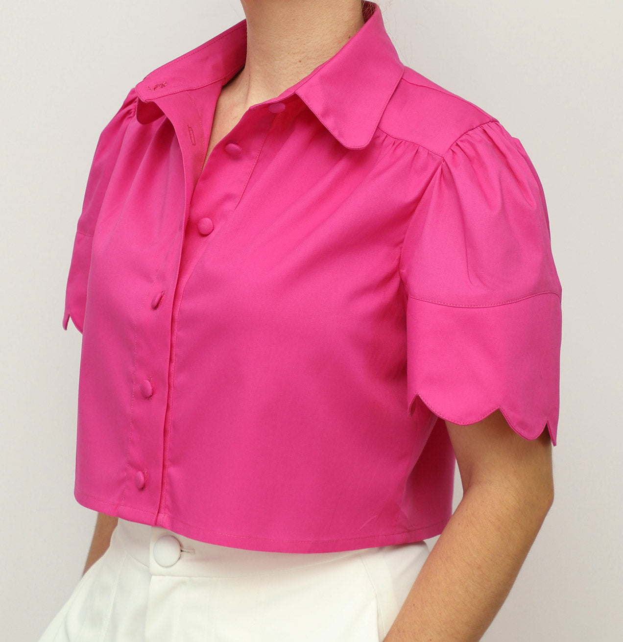 Camisa Ivanna X Ladies • Fucsia