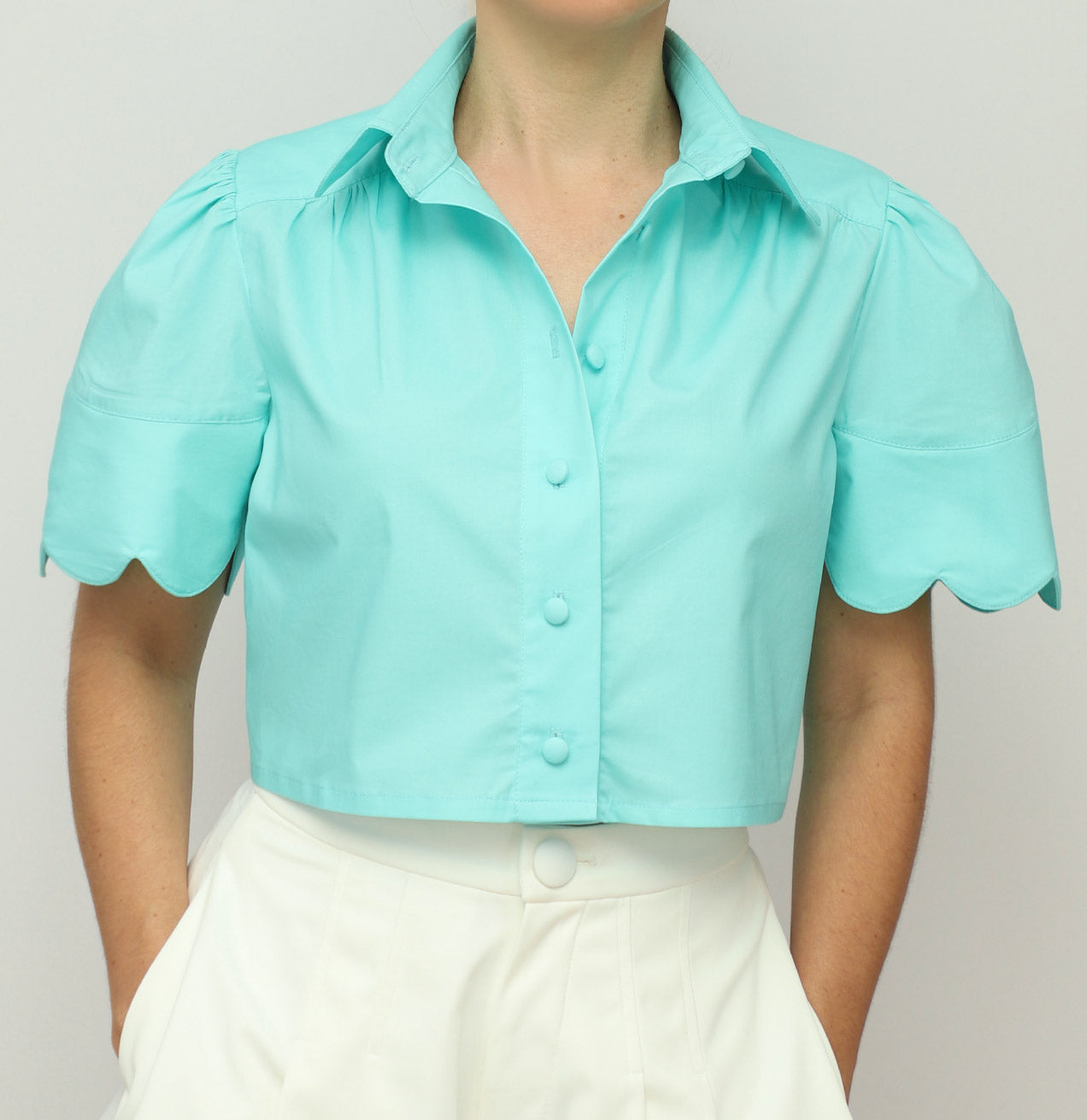 Camisa Ivanna X Ladies • Turquesa