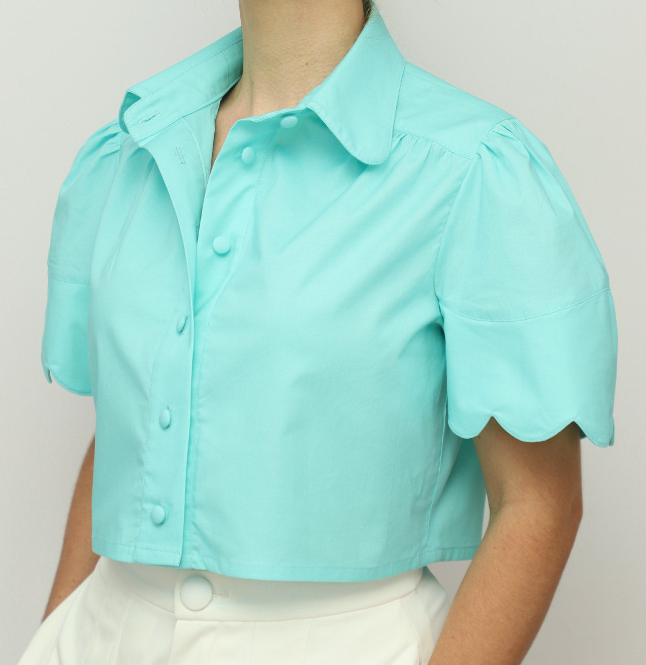 Camisa Ivanna X Ladies • Turquesa