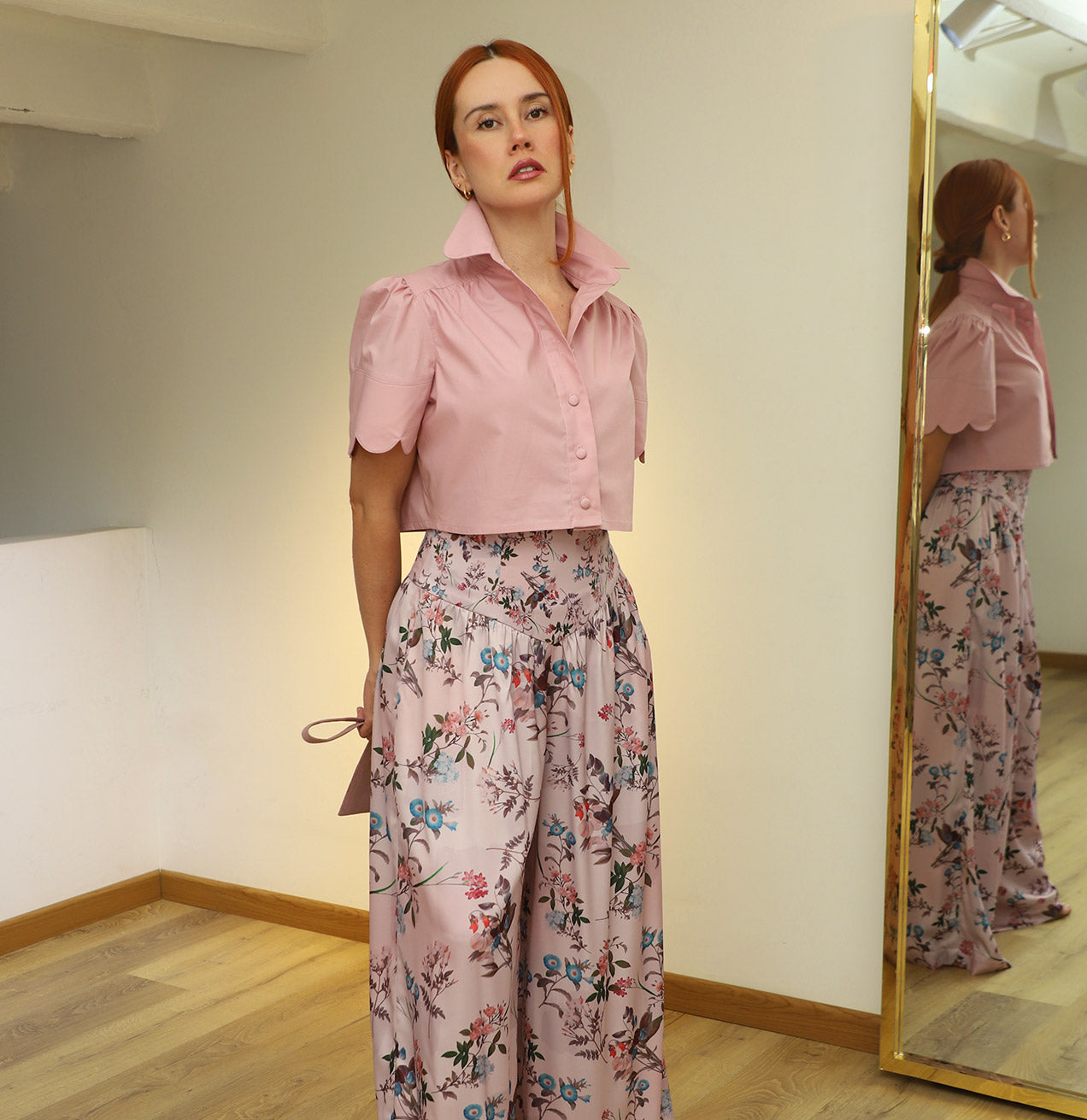 Camisa Ivanna X Ladies • Palo rosa