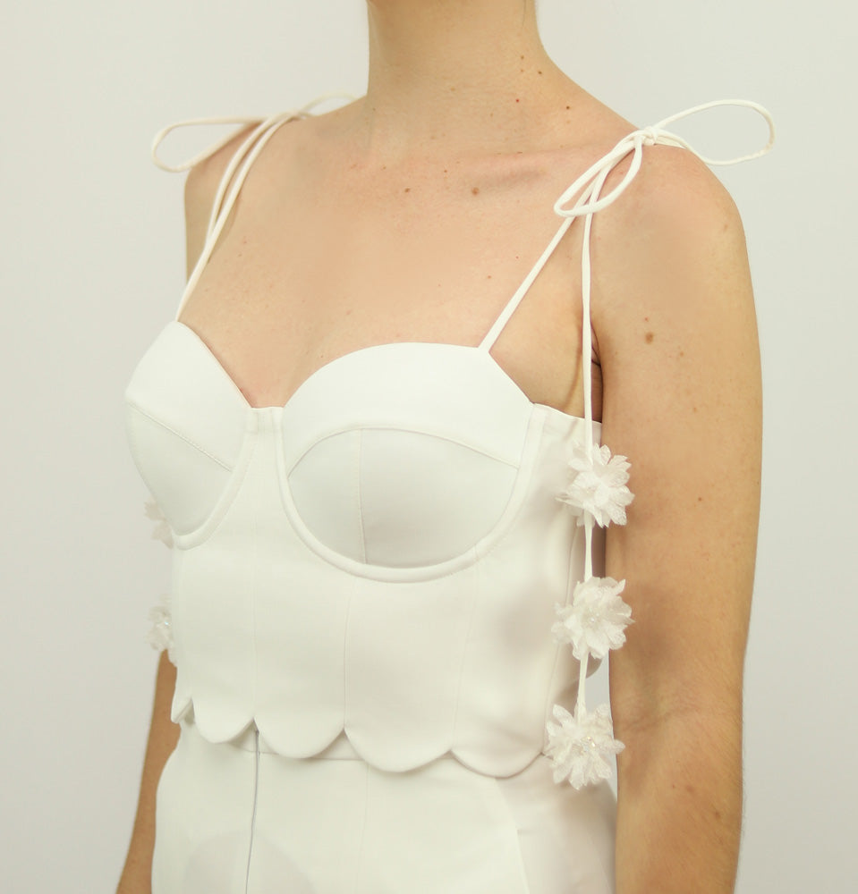 Croptop Fiorella X Ladies • Perla