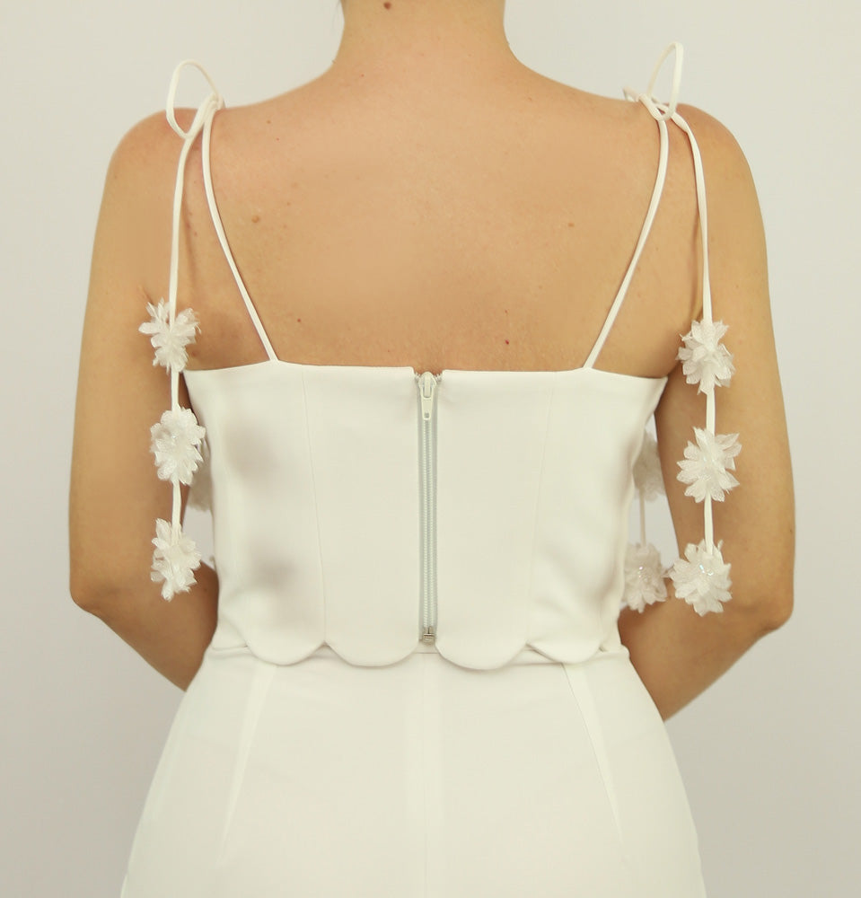Croptop Fiorella X Ladies • Perla