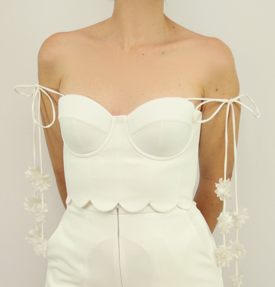 Croptop Fiorella X Ladies • Perla