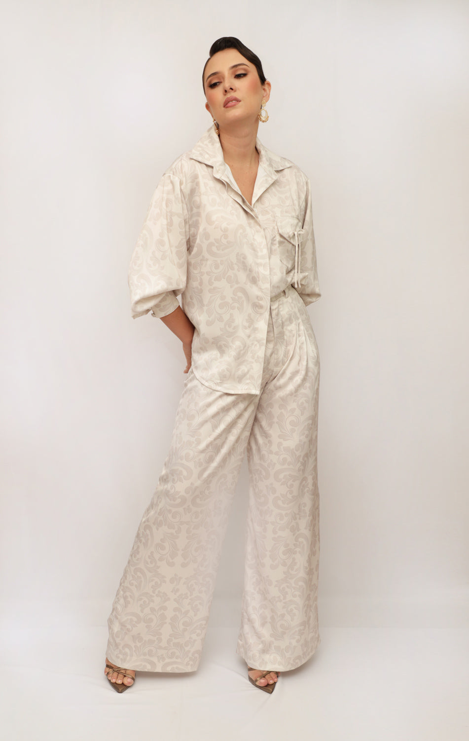 CAMISA LUCRECIA • Tapiz Perla