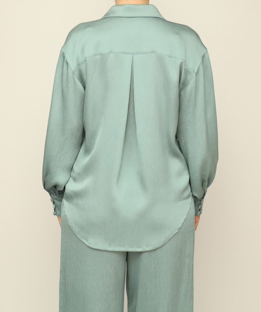Camisa Lucrecia x Ladies • Aqua