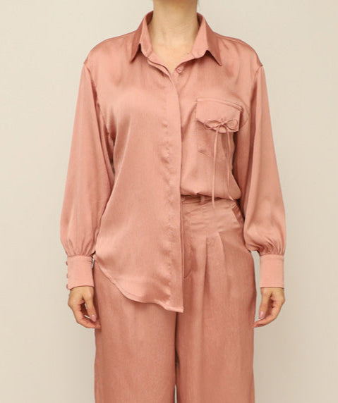 Camisa Lucrecia x Ladies • Rosa