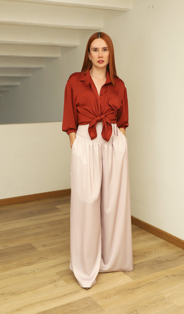 Camisa Lucrecia x Ladies • Terracota