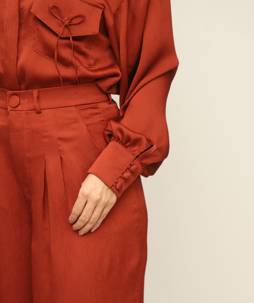 Camisa Lucrecia x Ladies • Terracota