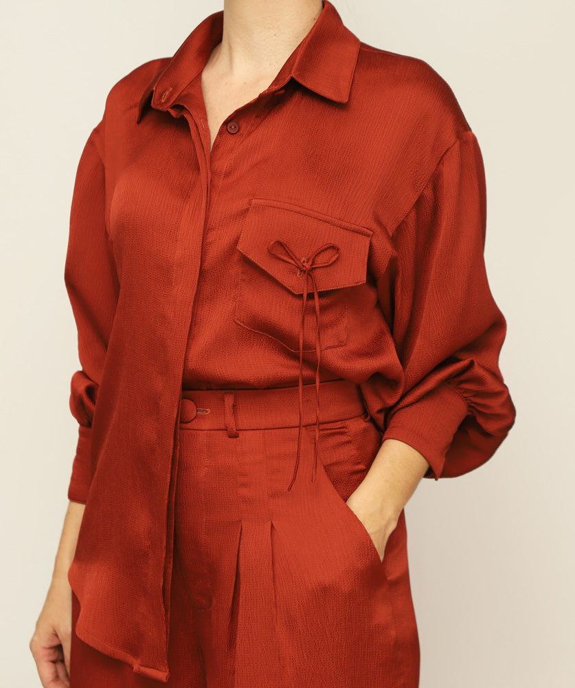 Camisa Lucrecia x Ladies • Terracota