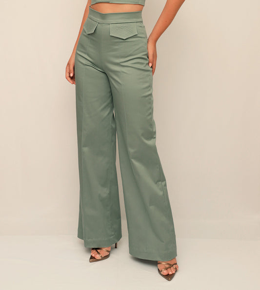 PANTALÓN OLIVIA • Verde