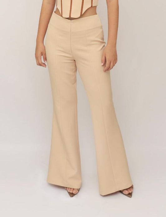 PANTALON COROZAL • Crema