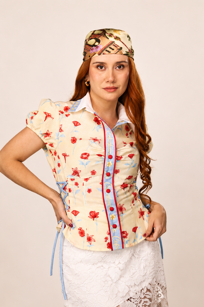 COMBO LA COLOMBIANA • Camisa La Colombiana y Pañoleta La Colombiana