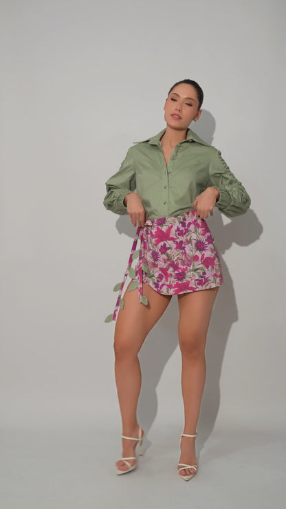 CAMISA MALVA
