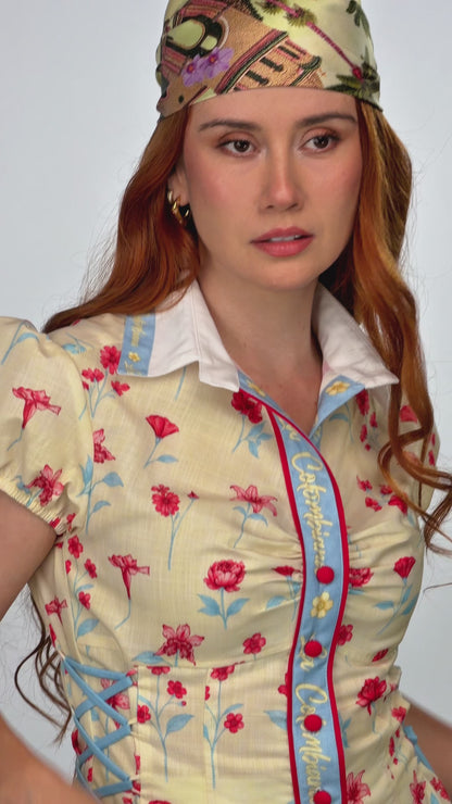 COMBO LA COLOMBIANA • Camisa La Colombiana y Pañoleta La Colombiana